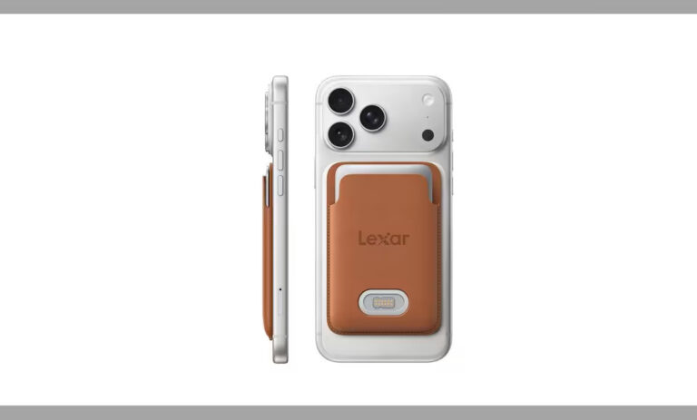 Lexar Muse : un SSD portable de 3,8 mm pensé pour l’iPhone