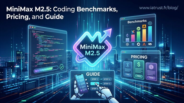 MiniMax M2.5 : benchmarks de code, tarification et guide